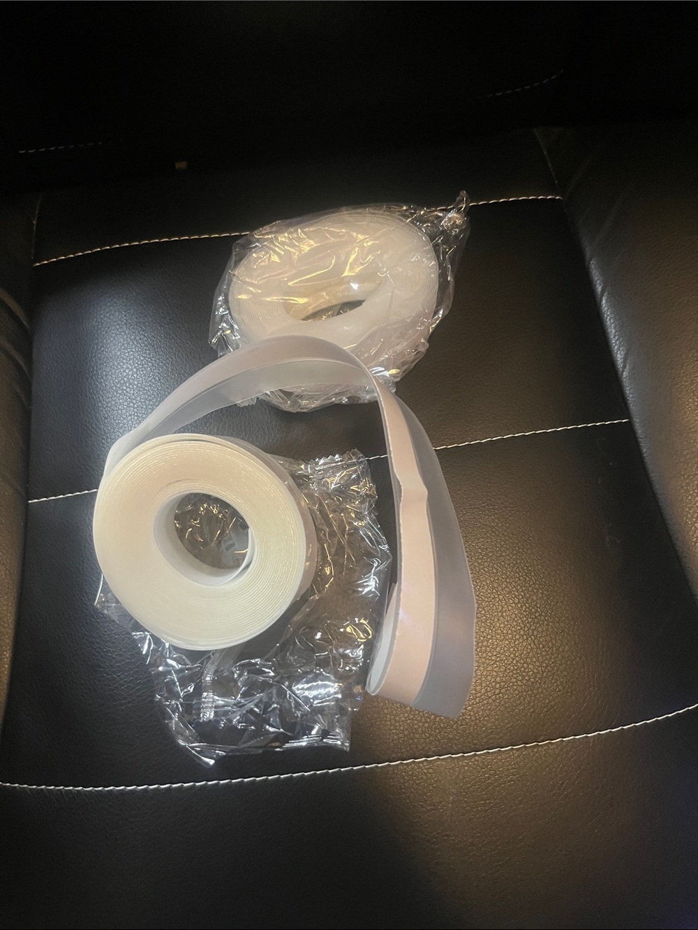 White Adhesive Sealing Tape Roll for Home Accents